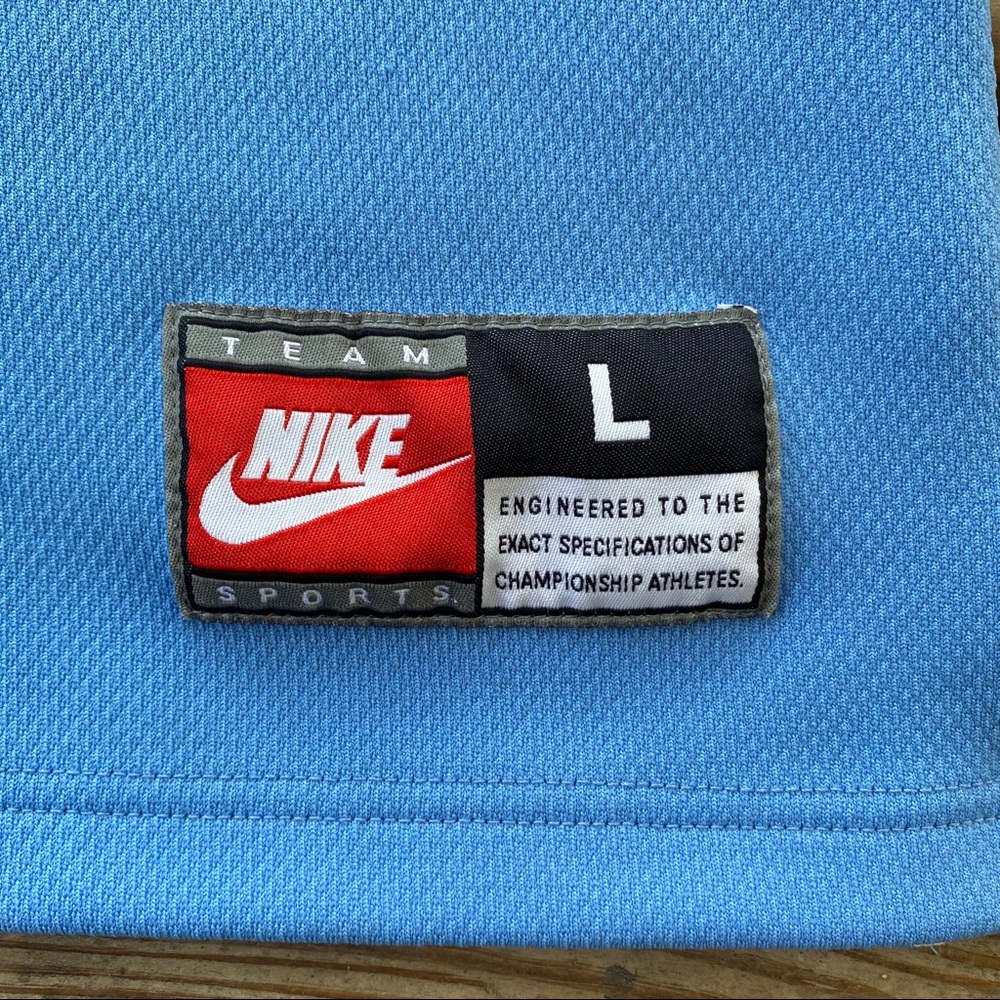 🔥Vintage 90s Nike North Carolina Warm-Up Jersey L - Picture 5 of 6